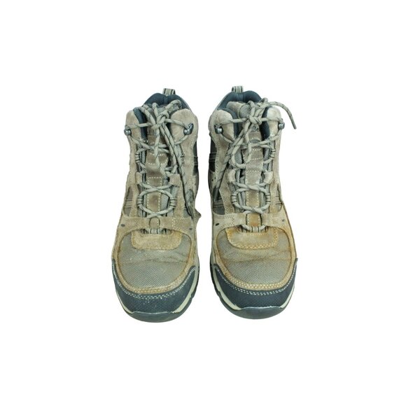 LL Bean Trail Model 4 Brown Suede Waterproof Hiking Boots Size 9.5 M